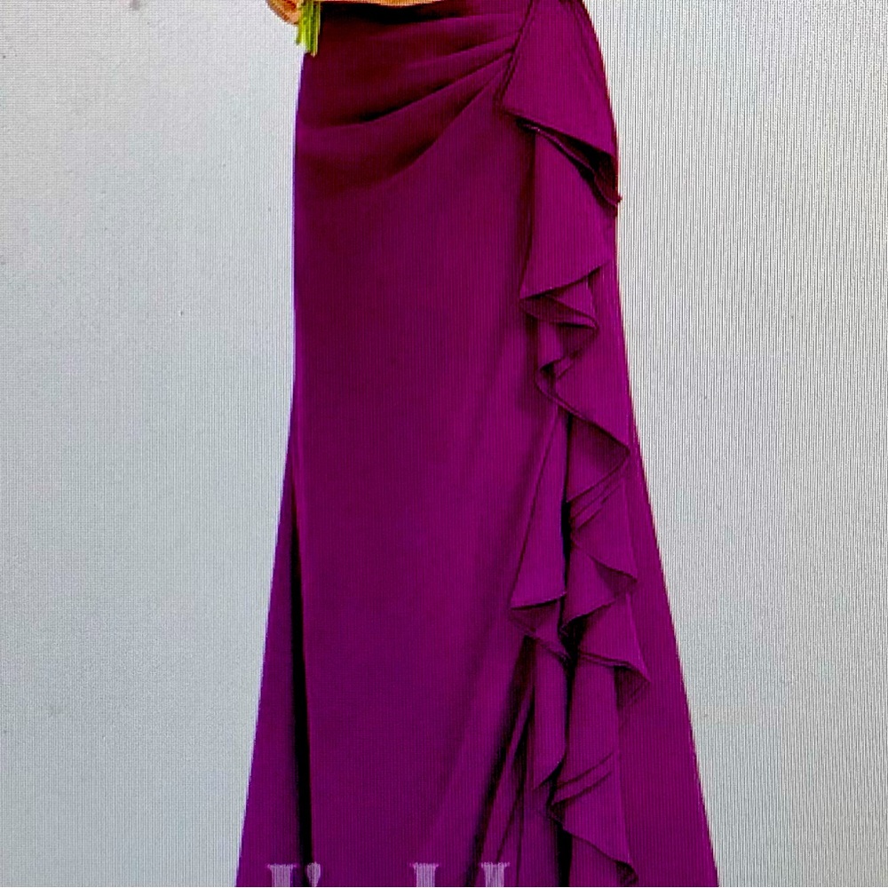 Bridesmaids dress full length size 22